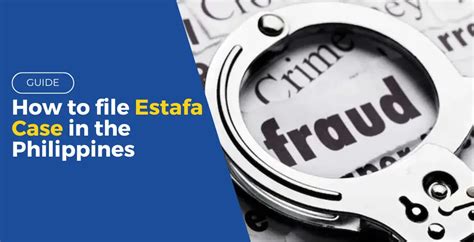 how to win estafa case|Estafa case under Philippine law .